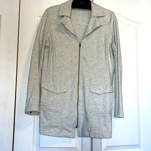 Cabi Foldover collar knit jacket Size L